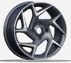 16x6.5 Inch Alloy Wheels 4 Holes Car Rim PCD 4x100, LL-1584166503M-SL7