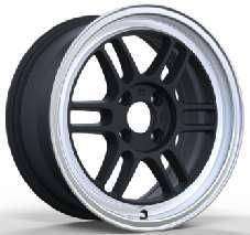 15x7.0 Inch Alloy Wheels 4 Holes Car Rim PCD 4x100, LL-1600157014S-DK93