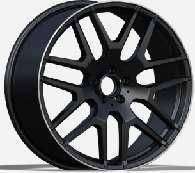 22x11.5 Inch Alloy Wheels 5 Holes Car Rim PCD 5x112, LL-16222211507U-FX29