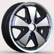 15x5.5 Inch Alloy Wheels 5 Holes Car Rim PCD 5x112, LL-1631155509M-LY44