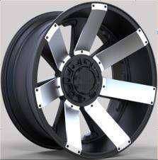 22x12.0 Inch Alloy Wheels 10 Holes Car Rim PCD 10x114.3/127, LL-1634221211S-UO86