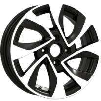 14x5.0 Inch Alloy Wheels 4 Holes Car Rim PCD 4x100, LL-1677145016M-UY72