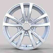 13x5.0 Inch Alloy Wheels 8 Holes Car Rim PCD 8x100/114.3, LL-1678135023M-ZW12