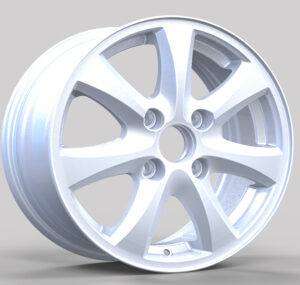15x6.0 Inch Alloy Wheels 4 Holes Car Rim PCD 4x114.3, LL-1712156003S-DJ86