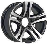 13x5.5 Inch Alloy Wheels 5 Holes Car Rim PCD 5x114.3, LL-1719135503M-EY7