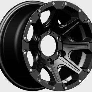 16x8.0 Inch Alloy Wheels 6 Holes Car Rim PCD 6x139.7, LL-17411680B04S-MI22