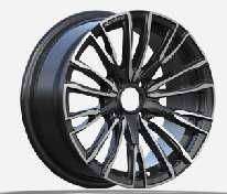 15x7.0 Inch Alloy Wheels 4 Holes Car Rim PCD 4x100, LL-1765157011M-KQ85