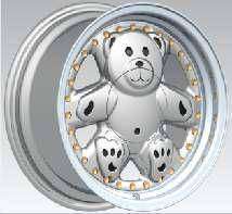 15x8.0 Inch Alloy Wheels 8 Holes Car Rim PCD 8x100/108, LL-1770158036U-IM18