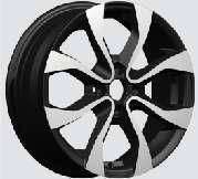 15x6.0 Inch Alloy Wheels 4 Holes Car Rim PCD 4x100, LL-1781156015M-DM64
