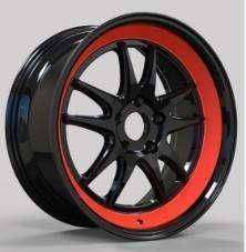 18x9.5 Inch Alloy Wheels 5 Holes Car Rim PCD 5x114.3, LL-1788189519U2-BB45