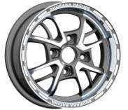13x6.0 Inch Alloy Wheels 8 Holes Car Rim PCD 8x100/114.3, LL-182136019M-AF65