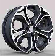 15x6.5 Inch Alloy Wheels 4 Holes Car Rim PCD 4x100, LL-1851156533M-SJ86