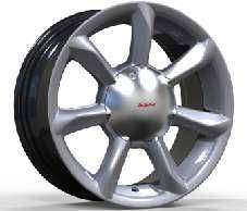 14x6.5 Inch Alloy Wheels 4 Holes Car Rim PCD 4x100, LL-1877146506S-PM91