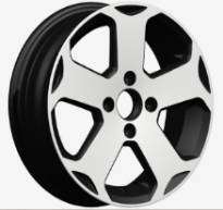 14x5.5 Inch Alloy Wheels 4 Holes Car Rim PCD 4x100, LL-1883145513M-PU59