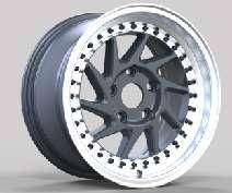 15x8.0 Inch Alloy Wheels 4 Holes Car Rim PCD 4x100, LL-1914158022U-FY84
