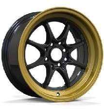 15x8.0 Inch Alloy Wheels 4 Holes Car Rim PCD 4x100, LL-1915158016S-HF17