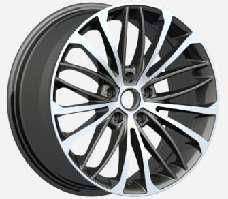 19x8.0 Inch Alloy Wheels 5 Holes Car Rim PCD 5x114.3, LL-1952198006M-MR86