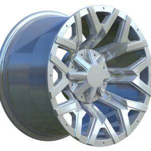 20x9.0 Inch Alloy Wheels 12 Holes Car Rim PCD 12x135/139.7, LL-1972209023K-TH86