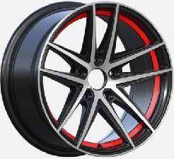 16x7.5 Inch Alloy Wheels 4 Holes Car Rim PCD 4x100, LL-2037167537MX-RS20