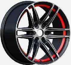 18x8.5 Inch Alloy Wheels 5 Holes Car Rim PCD 5x114.3, LL-2043188507MX-CR57