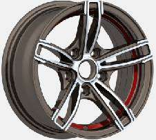 14x6.0 Inch Alloy Wheels 4 Holes Car Rim PCD 4x100, LL-2086146019MX-LI51