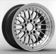 15x8.0 Inch Alloy Wheels 4 Holes Car Rim PCD 4x100, LL-2151580353U-FX90