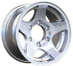 14x7.0 Inch Alloy Wheels 6 Holes Car Rim PCD 6x139.7, LL-2163147004M-VV36