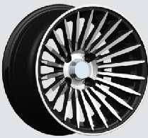 14x7.0 Inch Alloy Wheels 4 Holes Car Rim PCD 4x101.6, LL-2180147005M-KF17
