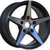 18x8.5 Inch Alloy Wheels 5 Holes Car Rim PCD 5x114.3, LL-2181188509M-KH70