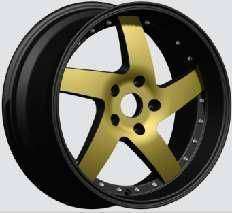 18x8.5 Inch Alloy Wheels 5 Holes Car Rim PCD 5x114.3, LL-2194188514M-RR79