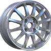 17x7.0 Inch Alloy Wheels 4 Holes Car Rim PCD 4x114.3, LL-2222177005M-OD53