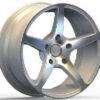 17x8.0 Inch Alloy Wheels 5 Holes Car Rim PCD 5x114.3, LL-2232178023M-LB76