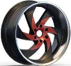 22x9.5 Inch Alloy Wheels 5 Holes Car Rim PCD 5x139.7, LL-2249229507M4-ZT96