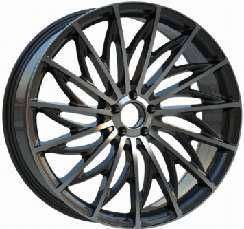 24x10.0 Inch Alloy Wheels 5 Holes Car Rim PCD 5x114.3, LL-2263241003M-AT69