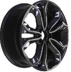 18x7.5 Inch Alloy Wheels 5 Holes Car Rim PCD 5x114.3, LL-2273187502M-DS41