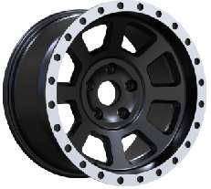 17x9.0 Inch Alloy Wheels 5 Holes Car Rim PCD 5x139.7, LL-2291179005W2-LF76