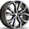 20x8.5 Inch Alloy Wheels 5 Holes Car Rim PCD 5x114.3, LL-2309208503M-PU32