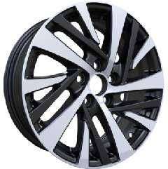 17x6.5 Inch Alloy Wheels 5 Holes Car Rim PCD 5x114.3, LL-2316176505M-TQ9