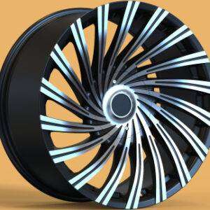 18x8.5 Inch Alloy Wheels 5 Holes Car Rim PCD 5x139.7, LL-2359188516M-FV80