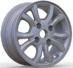 14x6.0 Inch Alloy Wheels 4 Holes Car Rim PCD 4x100, LL-2380146003S-HM73