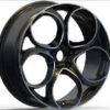 18x8.0 Inch Alloy Wheels 5 Holes Car Rim PCD 5x110, LL-2387188007M-YF35