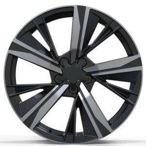 17x7.0 Inch Alloy Wheels 4 Holes Car Rim PCD 4x108, LL-2402177003M-QX90