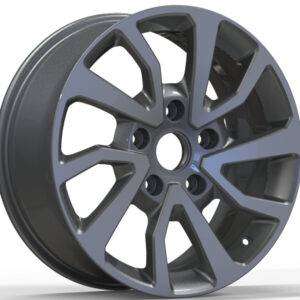 18x7.5 Inch Alloy Wheels 5 Holes Car Rim PCD 5x139.7, LL-2426187502M-SE15