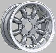 13x7.0 Inch Alloy Wheels 4 Holes Car Rim PCD 4x98, LL-2541370238S-PF58