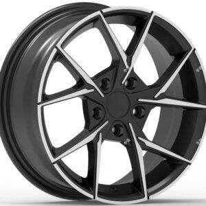 17x7.0 Inch Alloy Wheels 5 Holes Car Rim PCD 5x114.3, LL-2556177005M-JN9