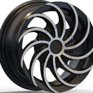 13x5.5 Inch Alloy Wheels 8 Holes Car Rim PCD 8x100/114.3, LL-25651355R01M-GF43