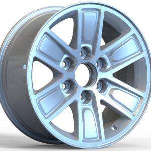 17x8.0 Inch Alloy Wheels 6 Holes Car Rim PCD 6x139.7, LL-2591178002M-BN10
