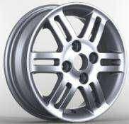 13x4.5 Inch Alloy Wheels 4 Holes Car Rim PCD 4x100, LL-318134505S-DT10