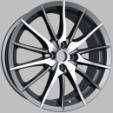 17x7.0 Inch Alloy Wheels 4 Holes Car Rim PCD 4x100, LL-354177019M-AB20