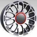 15x6.0 Inch Alloy Wheels 4 Holes Car Rim PCD 4x98, LL-392156025M-II3